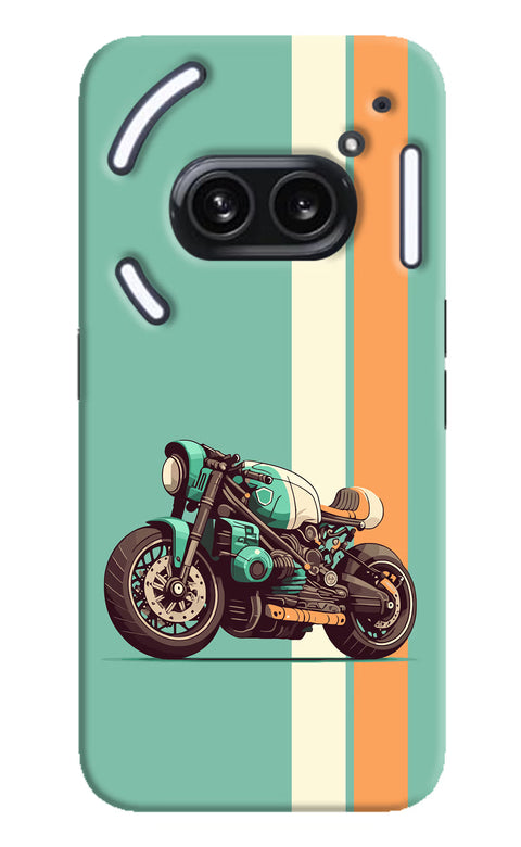 Striped Moto Drift Nothing Phone 2A Plus Back Cover
