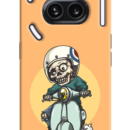 Undead Biker Nothing Phone 2A Plus Hard Case Back Cover by Casekaro