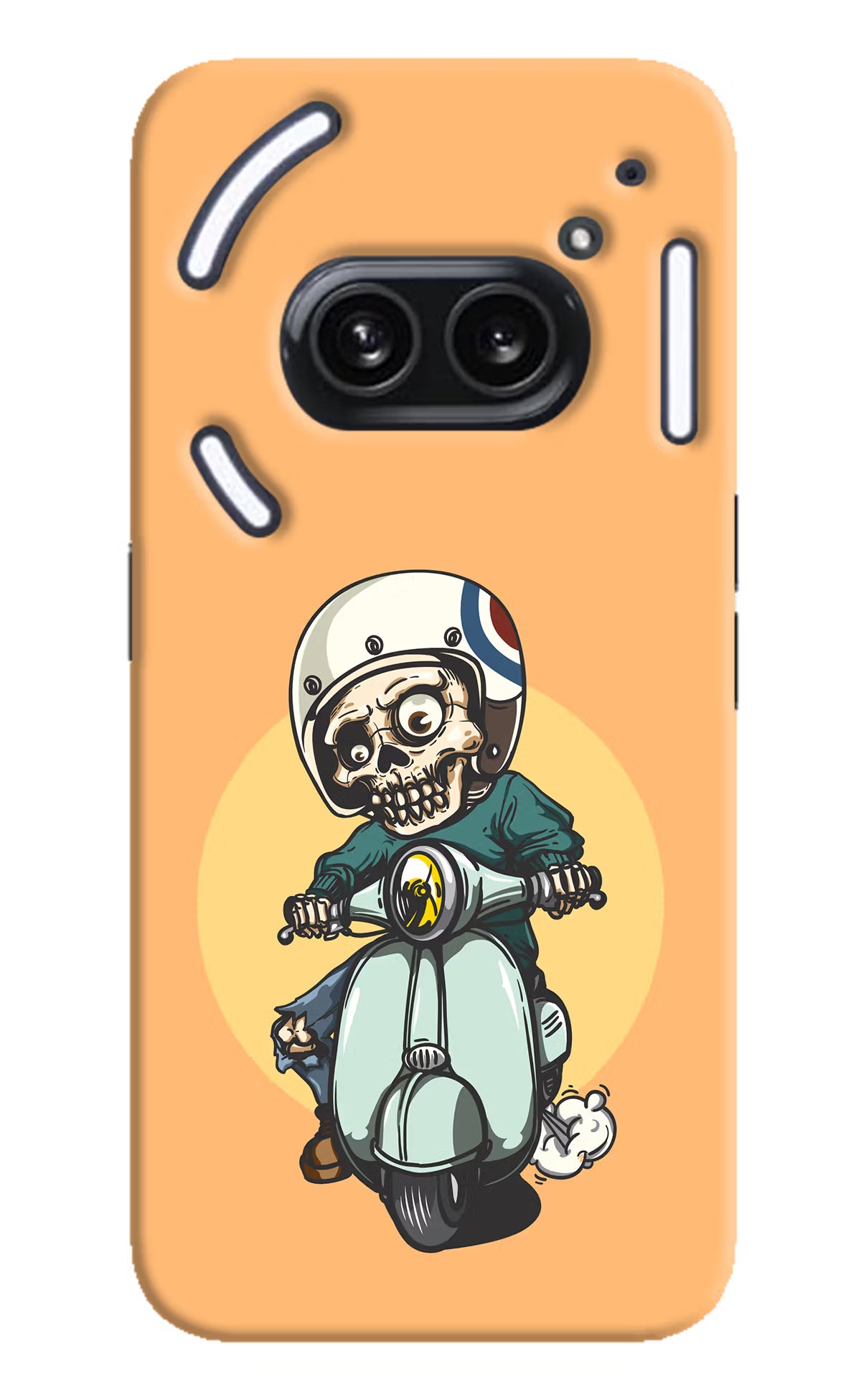 Undead Biker Nothing Phone 2A Plus Hard Case Back Cover by Casekaro