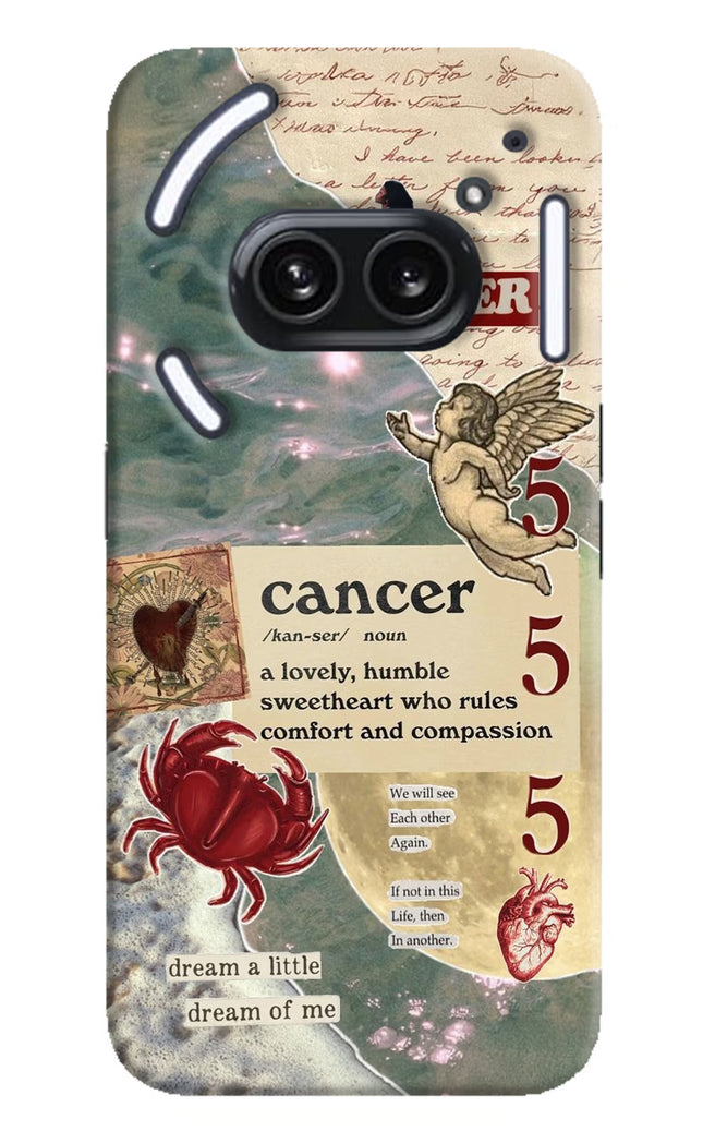 Cancer Zodiac Nothing Phone 2A Plus Hard Case Back Cover by Casekaro