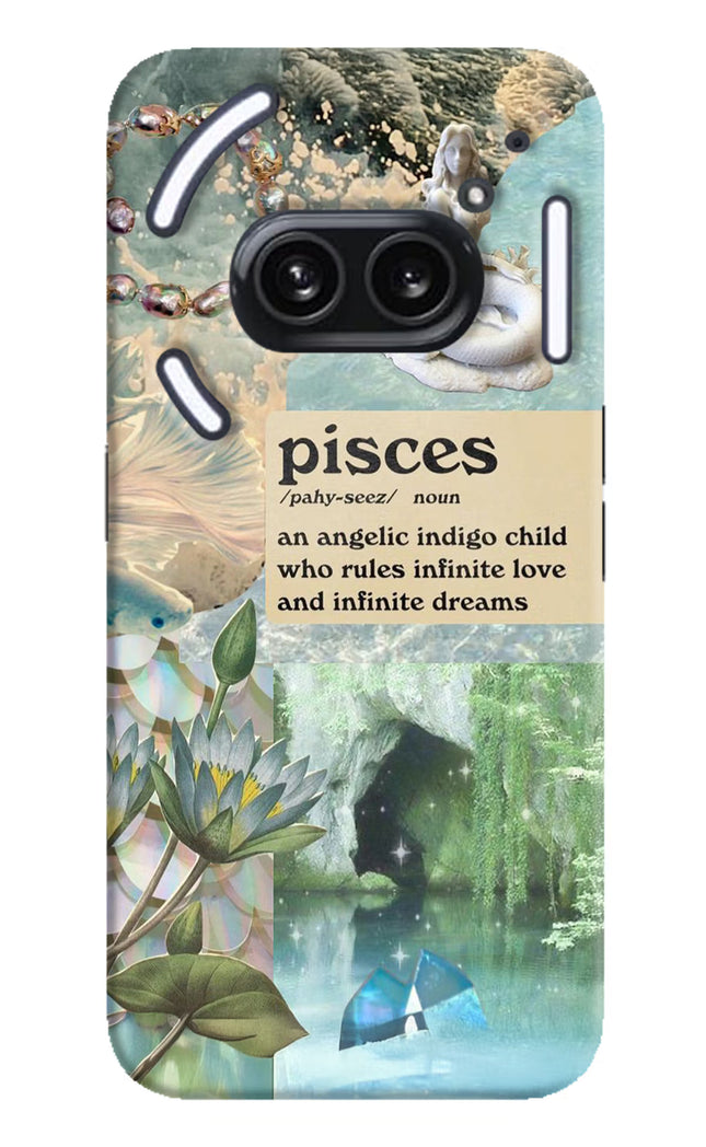 Pisces Zodiac Nothing Phone 2A Plus Hard Case Back Cover by Casekaro