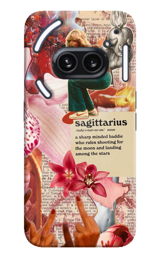 Sagittarius Zodiac Nothing Phone 2A Plus Hard Case Back Cover by Casekaro