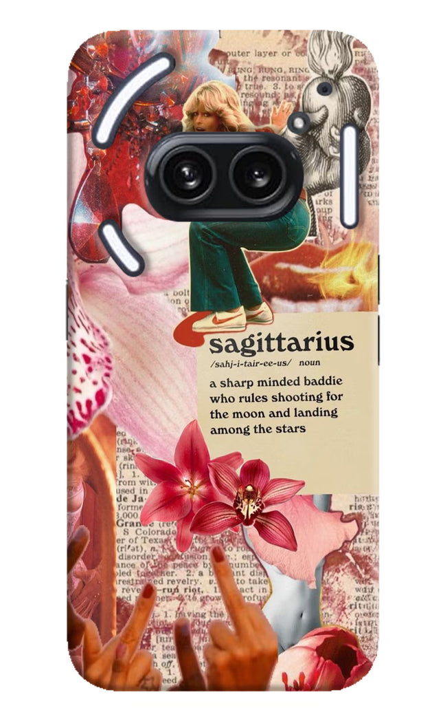 Sagittarius Zodiac Nothing Phone 2A Plus Hard Case Back Cover by Casekaro
