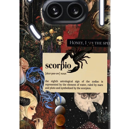 Scorpio Zodiac Nothing Phone 2A Plus Hard Case Back Cover by Casekaro