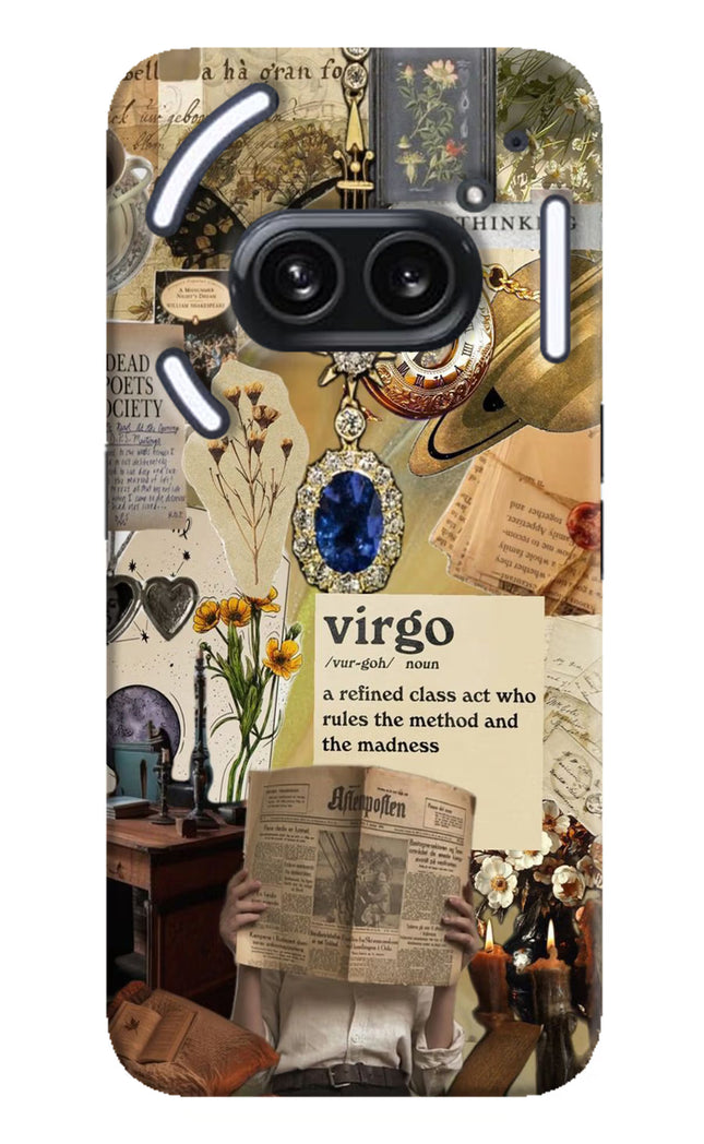 Virgo Zodiac Nothing Phone 2A Plus Hard Case Back Cover by Casekaro