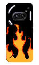 Fired Up – Black Nothing Phone 2A Plus Hard Case Back Cover by Casekaro