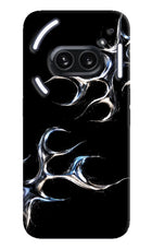 Chrome Tribal Nothing Phone 2A Plus Hard Case Back Cover by Casekaro