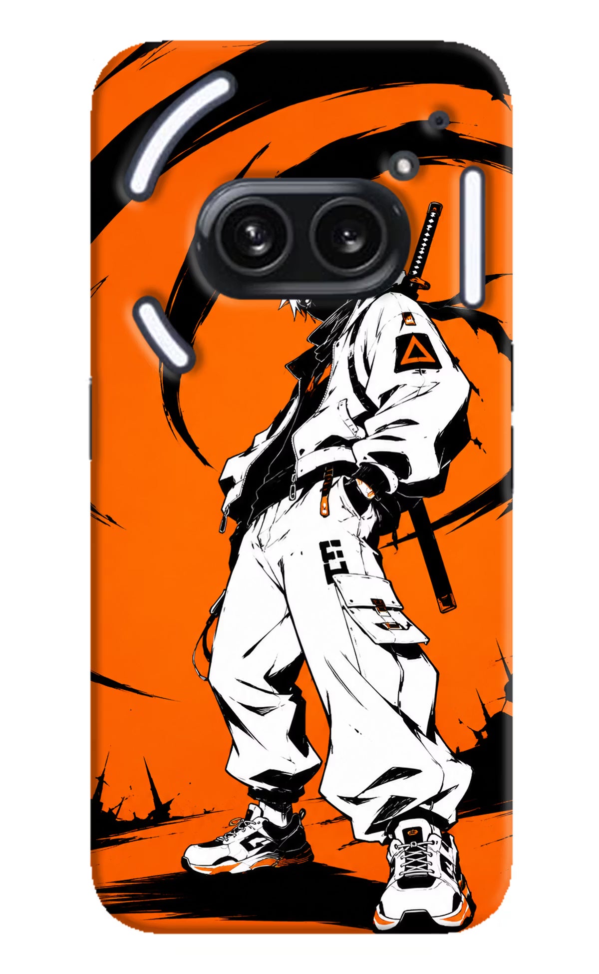 Street Samurai  Nothing Phone 2A Plus Hard Case Back Cover by Casekaro