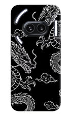 Twin Dragons Nothing Phone 2A Plus Hard Case Back Cover by Casekaro