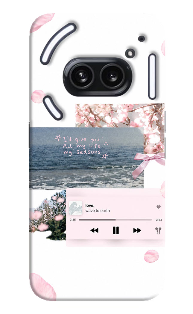 Wave to earth Nothing Phone 2A Plus Hard Case Back Cover by Casekaro