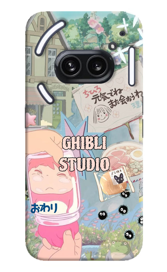 Studio Ghibli Nothing Phone 2A Plus Hard Case Back Cover by Casekaro