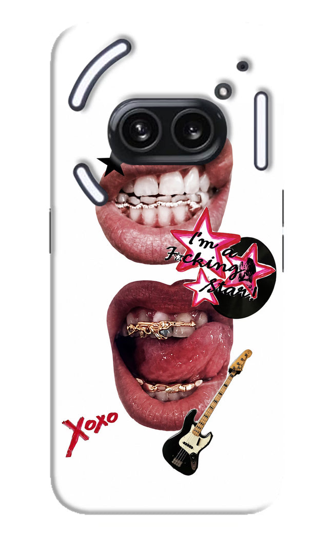 Rockstar Nothing Phone 2A Plus Hard Case Back Cover by Casekaro