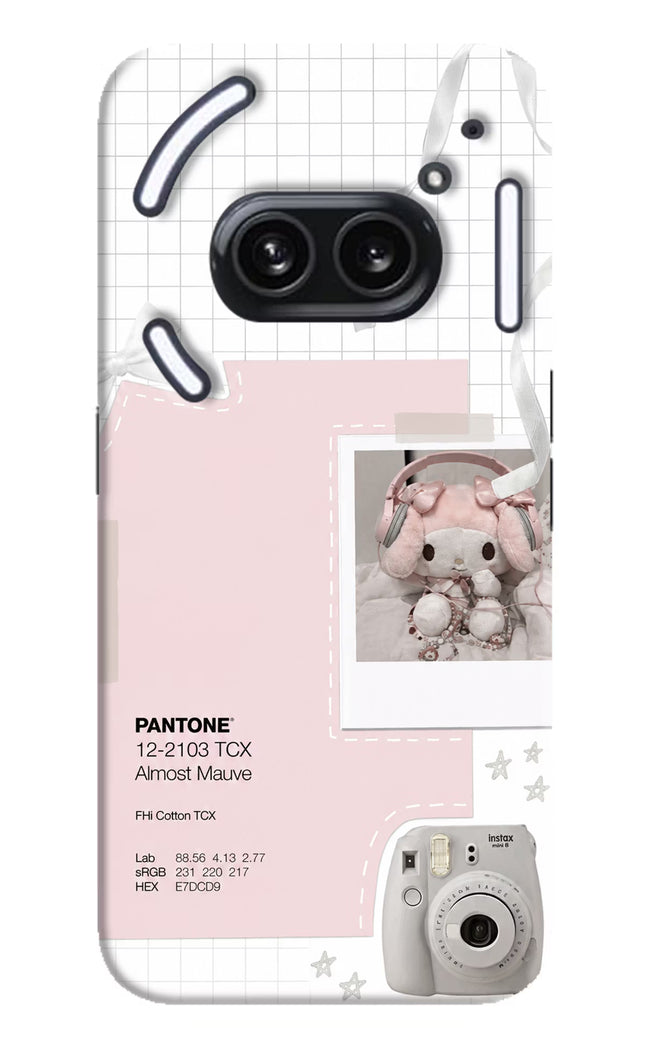 Pantone Asthetic Nothing Phone 2A Plus Hard Case Back Cover by Casekaro