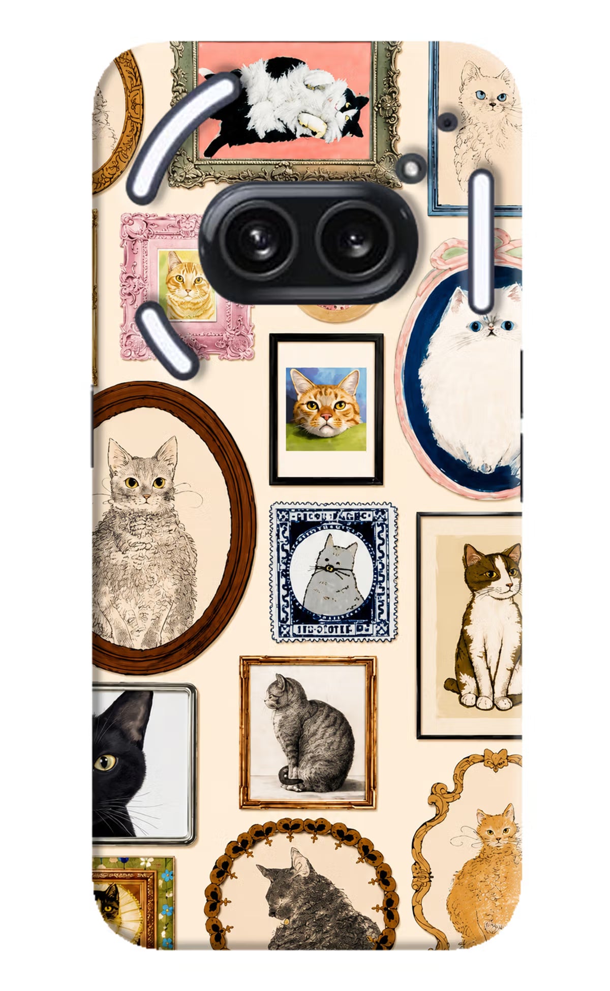 Mirror Cats Nothing Phone 2A Plus Back Cover