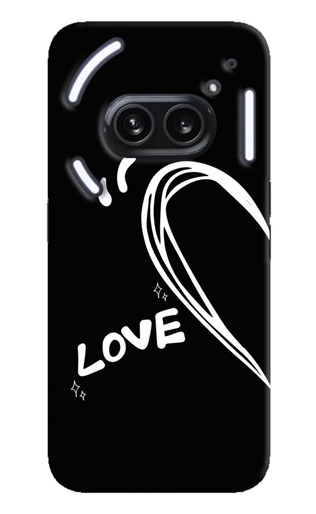 Love Line Nothing Phone 2A Plus Hard Case Back Cover by Casekaro