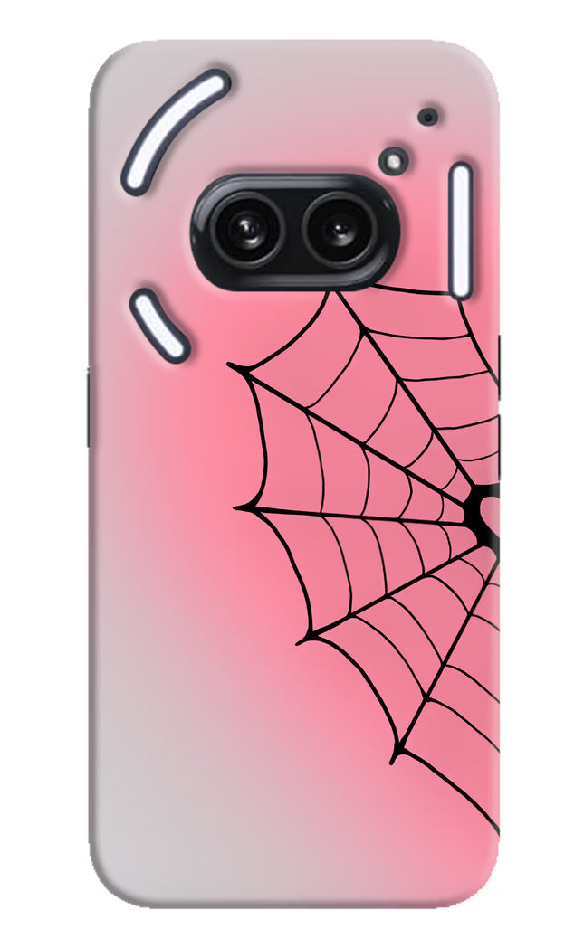 Pink Web Nothing Phone 2A Plus Hard Case Back Cover by Casekaro