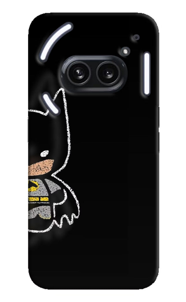 Bat Kitty Nothing Phone 2A Plus Hard Case Back Cover by Casekaro
