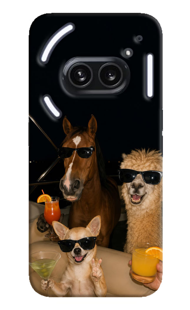 Party Squad Nothing Phone 2A Plus Hard Case Back Cover by Casekaro