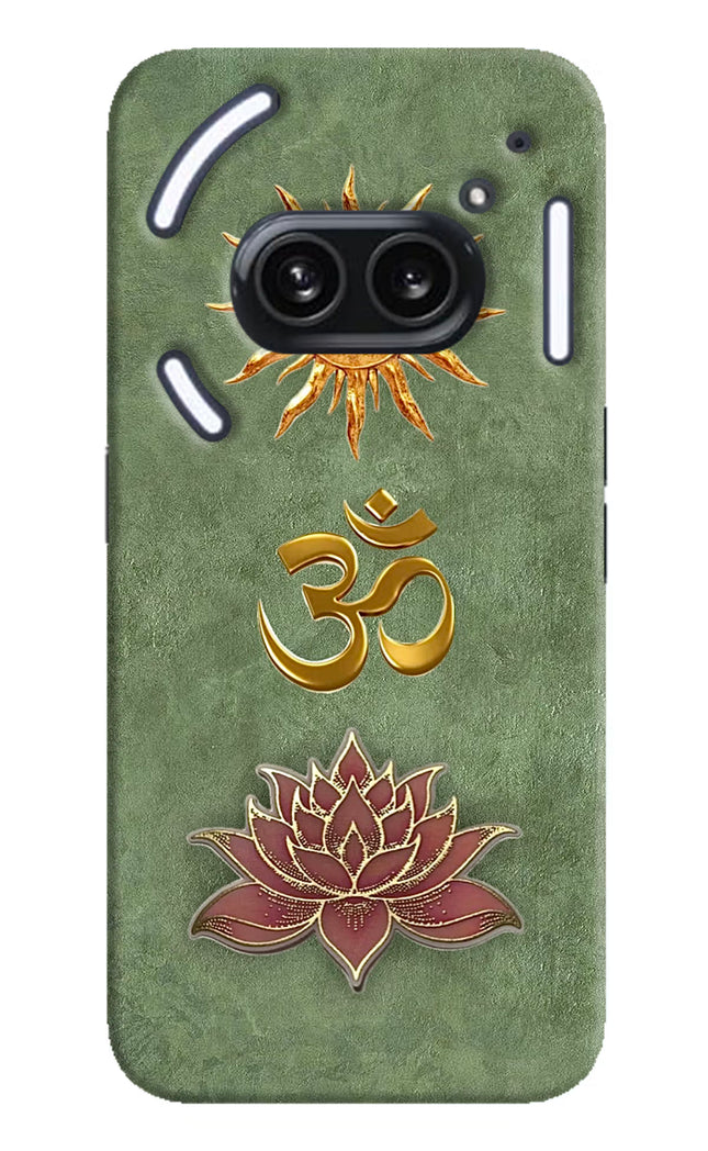 Om & Lotus Nothing Phone 2A Plus Back Cover