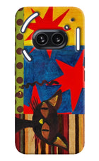 Pop Cat Nothing Phone 2A Plus Hard Case Back Cover by Casekaro