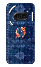 Koi Blue Nothing Phone 2A Plus Hard Case Back Cover by Casekaro