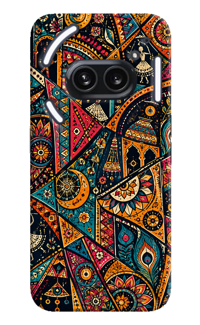 Folk Print Nothing Phone 2A Plus Hard Case Back Cover by Casekaro