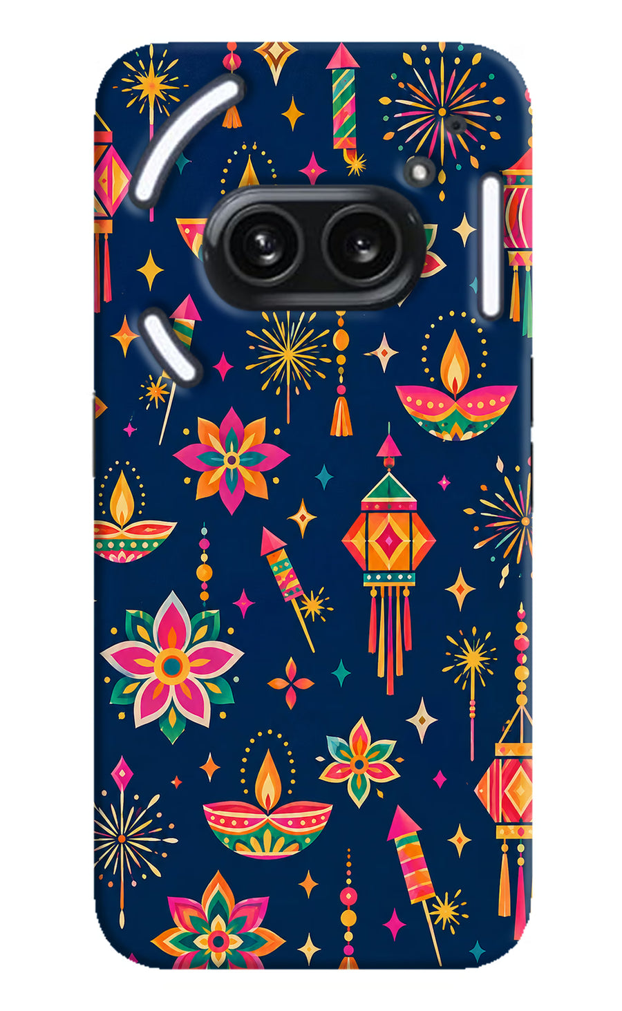 Festive Pop Nothing Phone 2A Plus Back Cover, Hard case