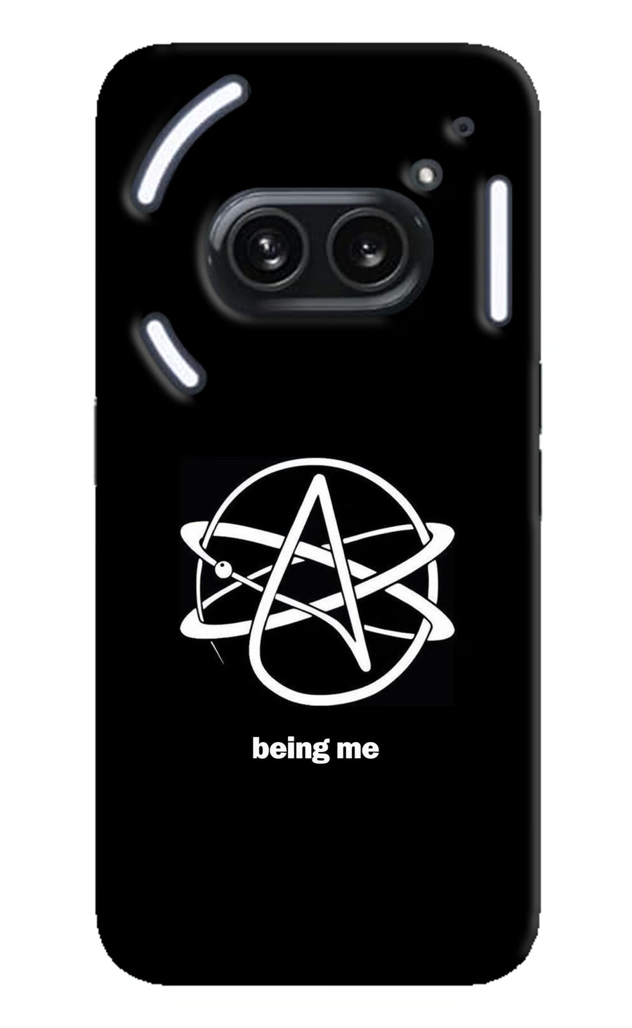 Atheist Symbol Nothing Phone 2A Plus Back Cover, Hard case
