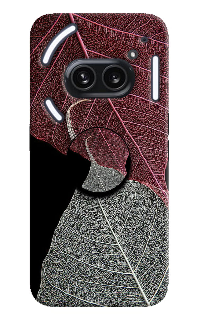 Leaf Pattern Nothing Phone 2A Plus Pop Case by Casekaro
