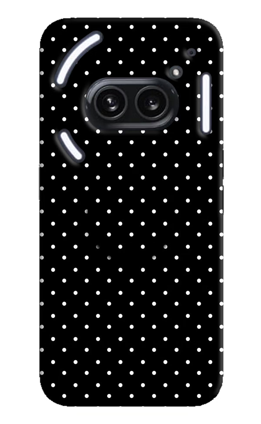 White Dots Nothing Phone 2A Plus Pop Case, Hard case