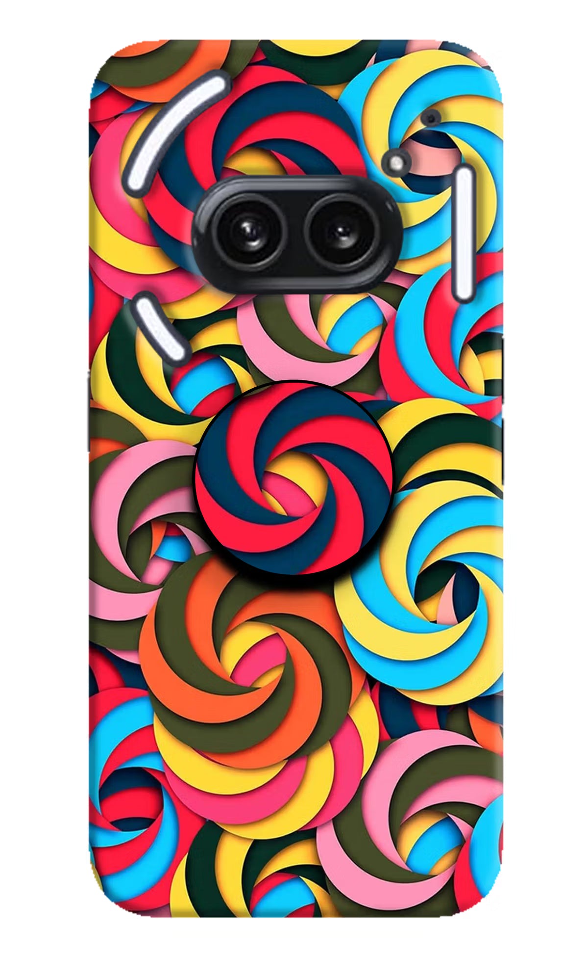 Spiral Pattern Nothing Phone 2A Plus Pop Case by Casekaro