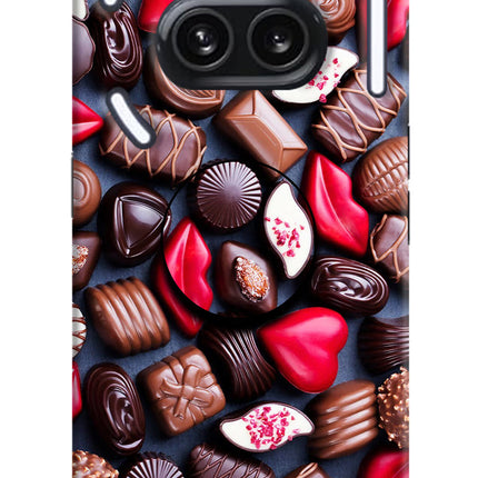 Chocolates Nothing Phone 2A Plus Pop Case by Casekaro