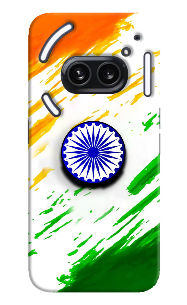 Indian Flag Ashoka Chakra Nothing Phone 2A Plus Pop Case by Casekaro