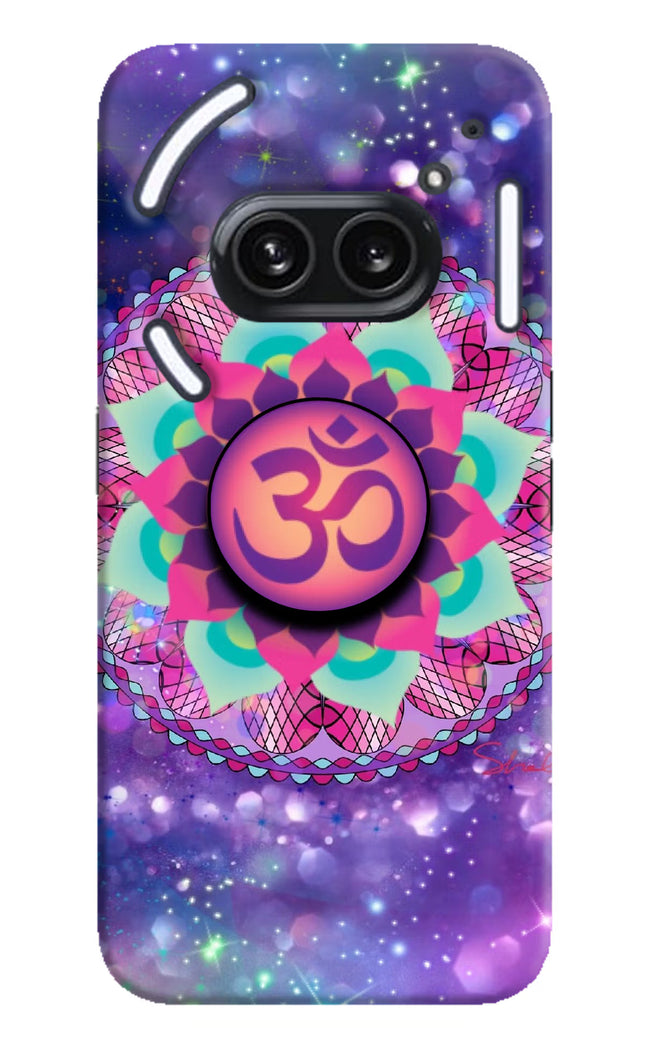 Om Purple Nothing Phone 2A Plus Pop Case by Casekaro