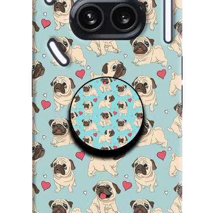 Pug Dog Nothing Phone 2A Plus Pop Case by Casekaro