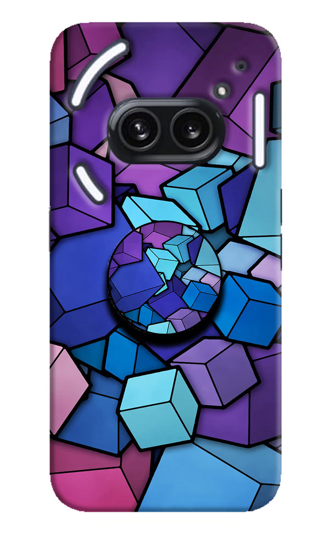 Cubic Abstract Nothing Phone 2A Plus Pop Case by Casekaro