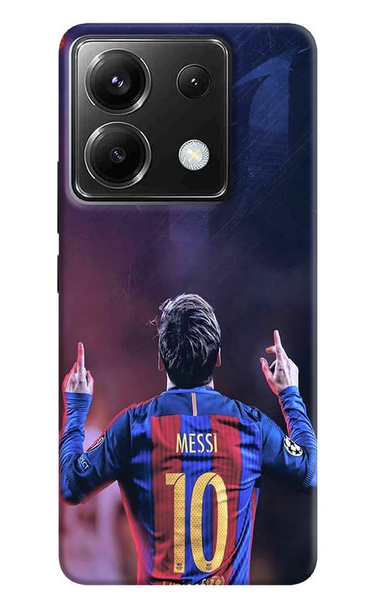 Messi Poco X6 Back Cover