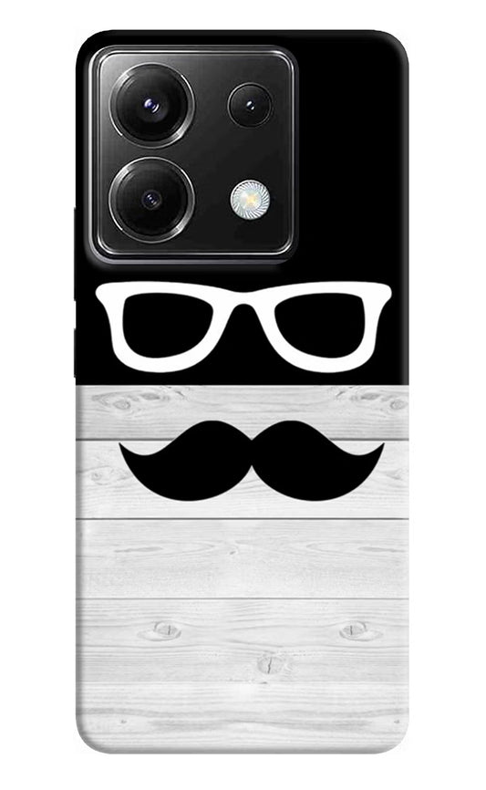 Mustache Poco X6 Back Cover