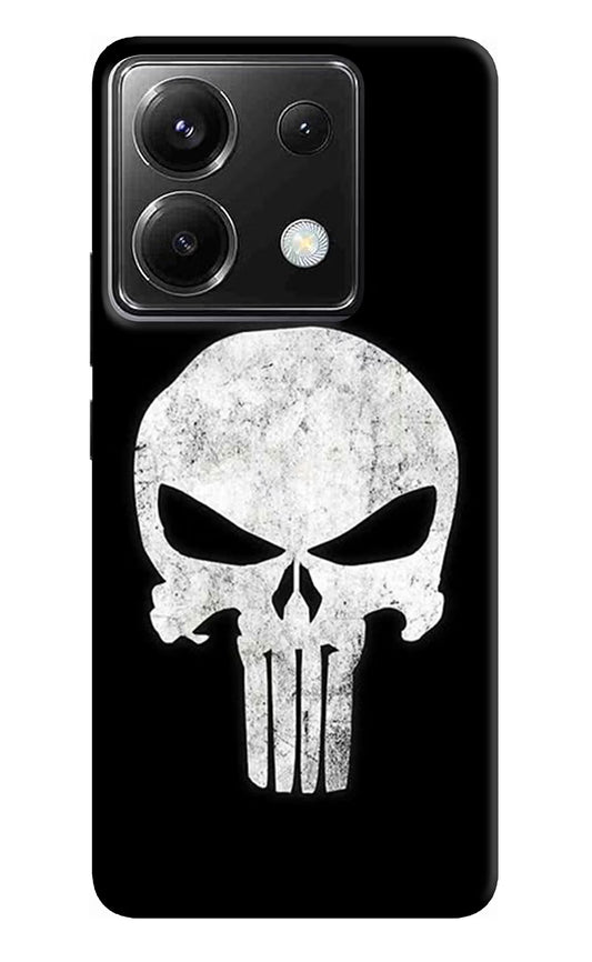 Punisher Skull Poco X6 Back Cover