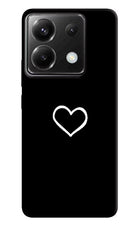 Heart Poco X6 Hard Case Back Cover by Casekaro