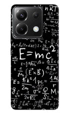 Physics Formula Poco X6 Hard Case Back Cover by Casekaro