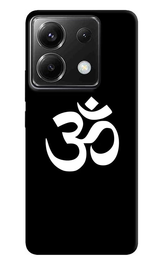 Om Poco X6 Back Cover
