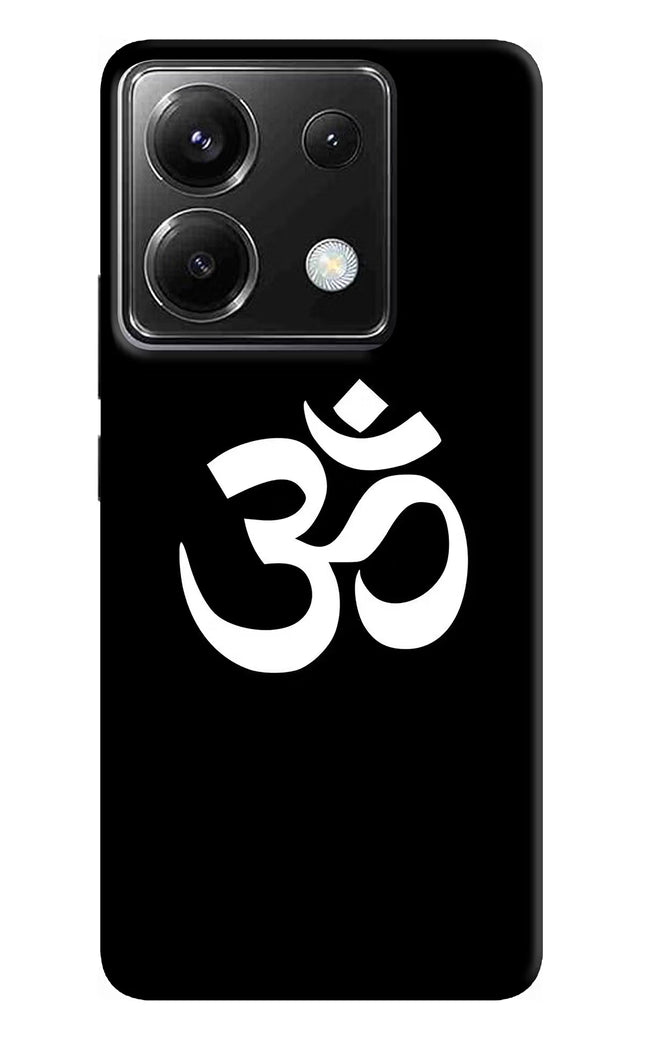 Om Poco X6 Hard Case Back Cover by Casekaro