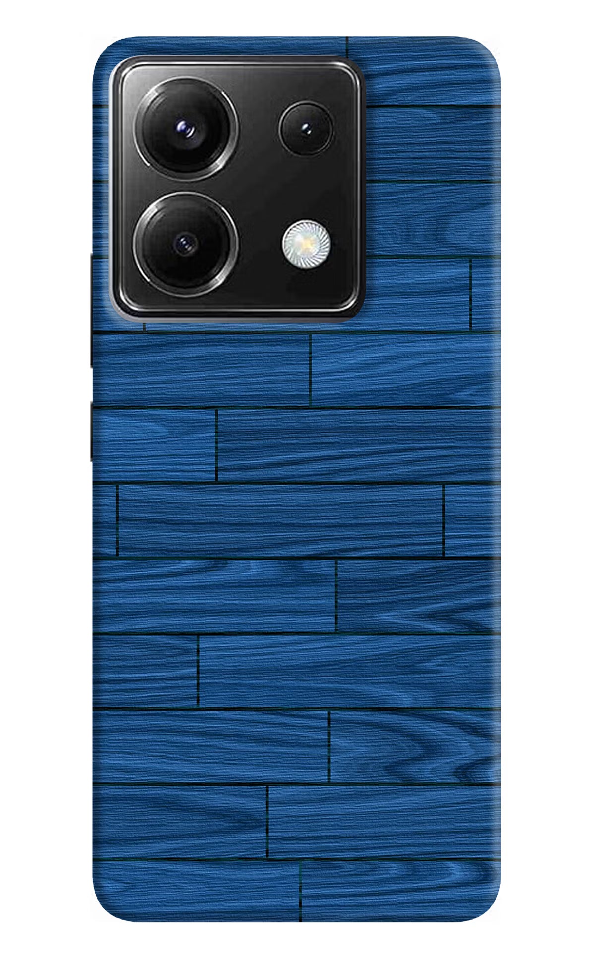 Wooden Texture Poco X6 Back Cover