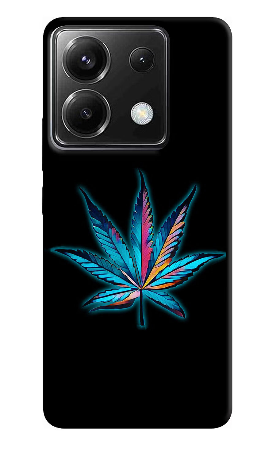 Weed Poco X6 Back Cover, Hard case