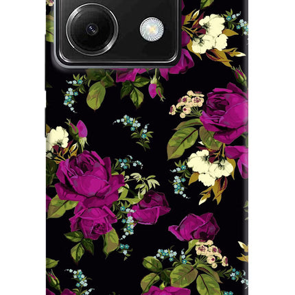 Flowers Poco X6 Hard Case Back Cover by Casekaro