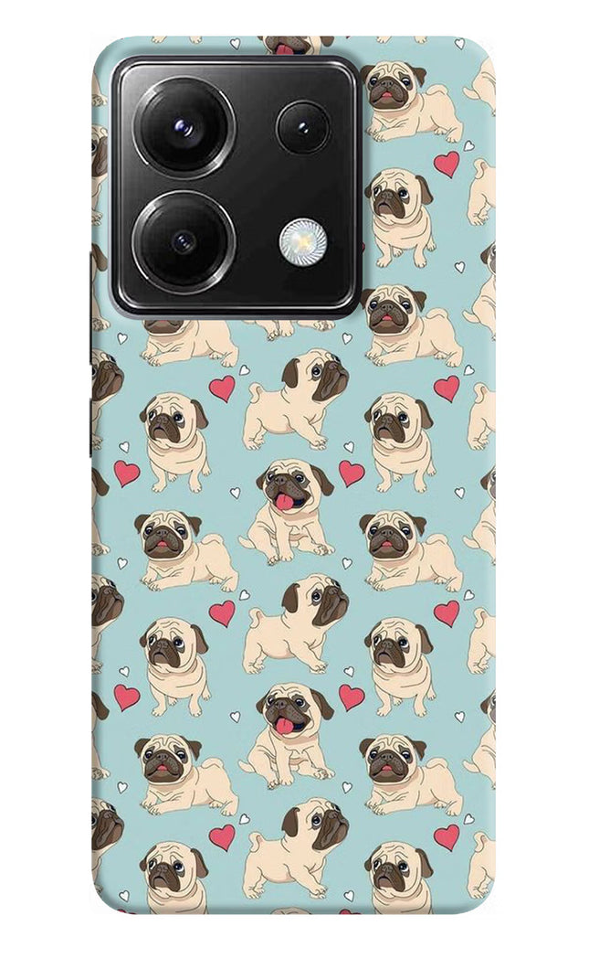 Pug Dog Poco X6 Hard Case Back Cover by Casekaro