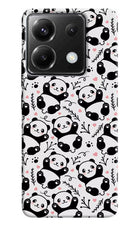 Cute Panda Poco X6 Hard Case Back Cover by Casekaro