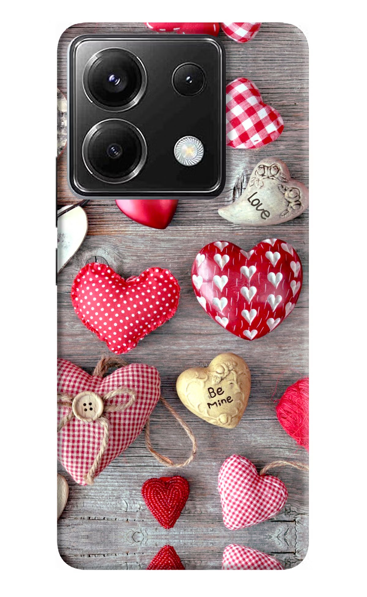 Love Wallpaper Poco X6 Back Cover