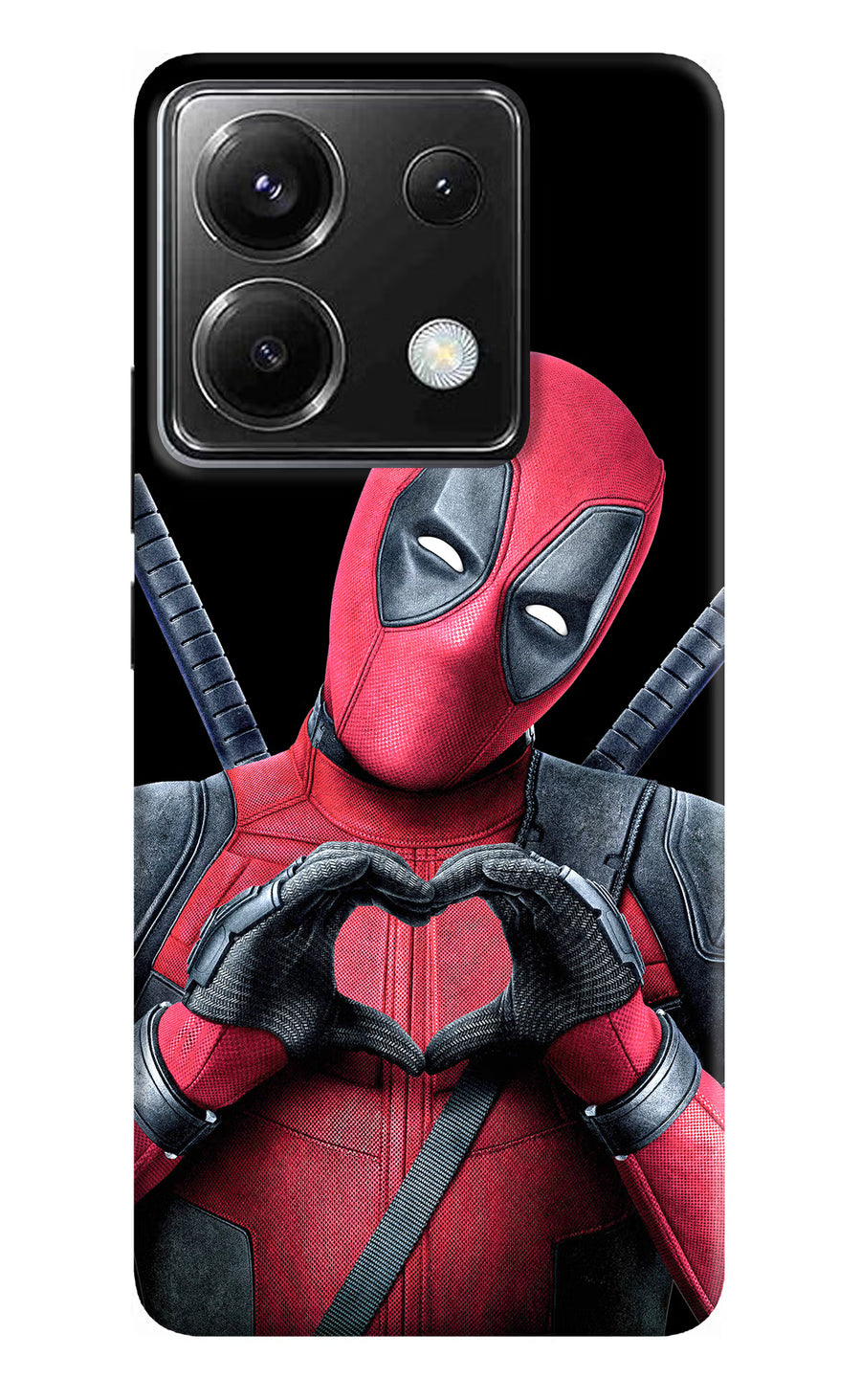 Deadpool Poco X6 Back Cover, Hard case
